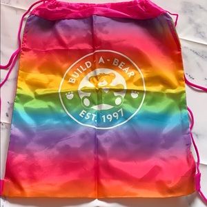 Build a Bear Drawstring Backpack